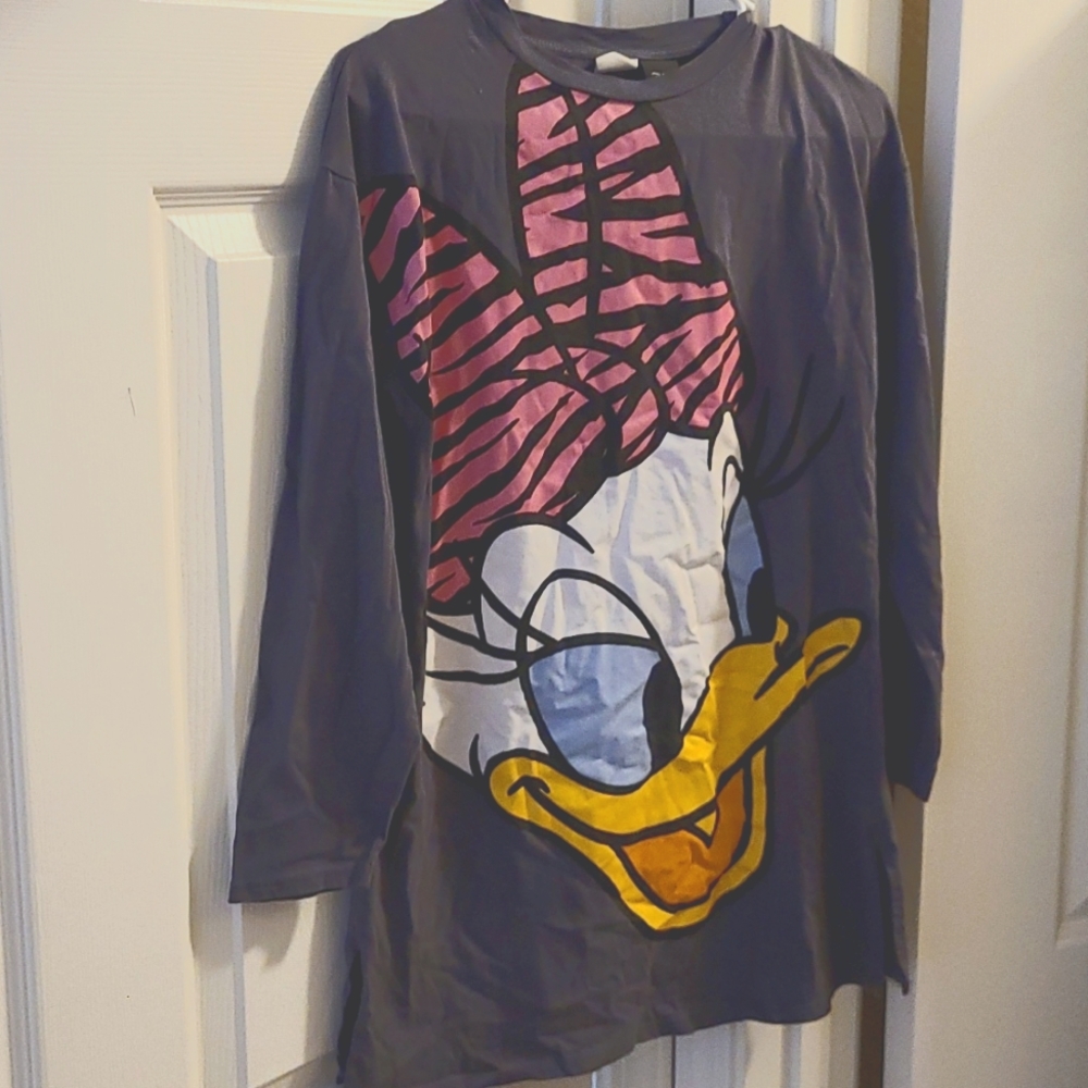 Zara kids Oversized Daffy duck shirt (3/4 sleeve)